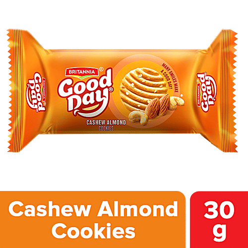 Good Day Cashew Almond Cookies - 30.2g